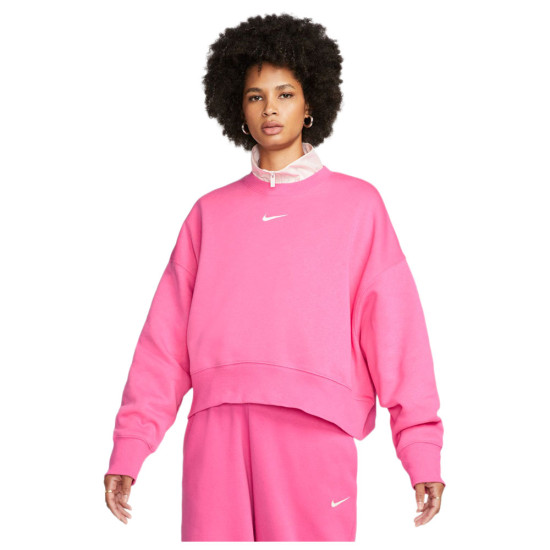 Nike Γυναικείο φούτερ Sportswear Phoenix Fleece Oversized Crew-Neck Sweatshirt
